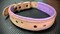Dog Collar with beads, all handmade product 2